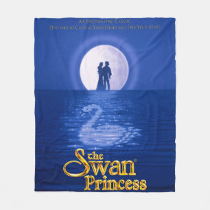 Klassische Schwan-Prinzessin Fleece Blanket