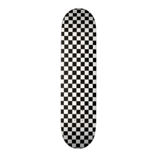 Klassische Schwarz-Weiß-Checkboard von STaylor Skateboard