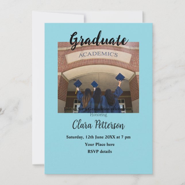 klassische Schwarz-weiße Klasse hinzufügen Jahr sc Ankündigung (Vorderseite)