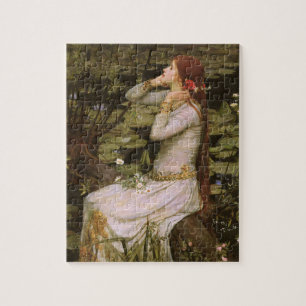 Klassische Shakespeare Ophelia Teich Lilie Fine Ar Puzzle