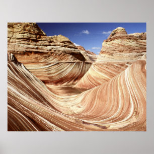 Klassische Sicht auf die Welle Poster