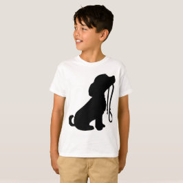 Klassische Silhouette des Hundes T-Shirt