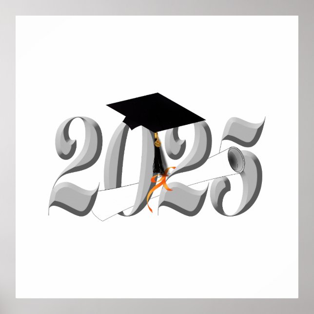 Klassische Silver Bold-Klasse 2025 Poster (Vorne)