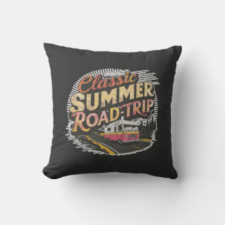 Klassische Sommerstraße Kissen