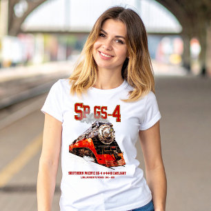 Klassische Southern Pacific GS-4-Dampflokomotive T-Shirt