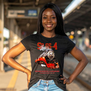 Klassische Southern Pacific GS-4-Dampflokomotive T-Shirt