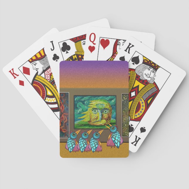 Klassische Spielkarten (Rückseite)