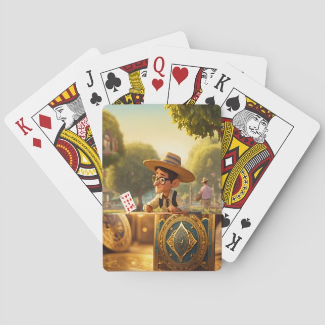 Klassische Spielkarten (Rückseite)