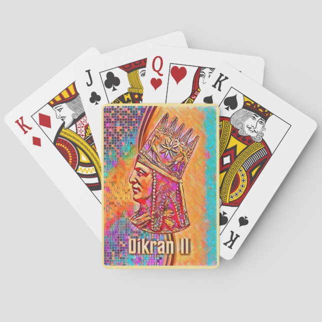 Klassische Spielkarten der Dikran II (Rückseite)