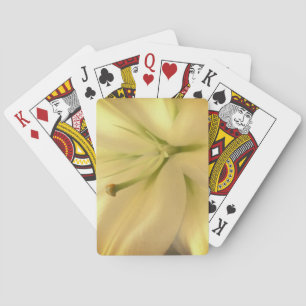 Klassische Spielkarten für die Blume White Lillum