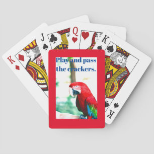 Klassische Spielkarten "Parrot"