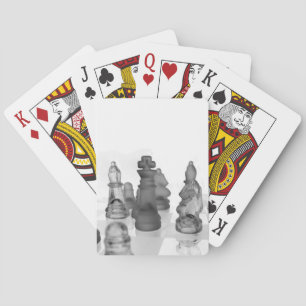 Klassische Spielkarten Schach.