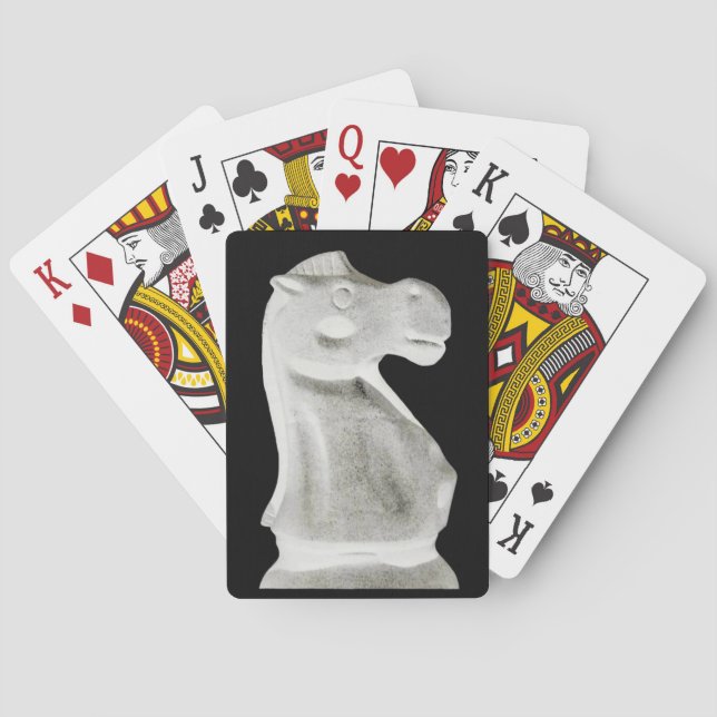 Klassische Spielkarten Schach (Rückseite)