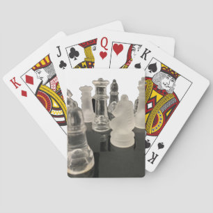 Klassische Spielkarten Schach.