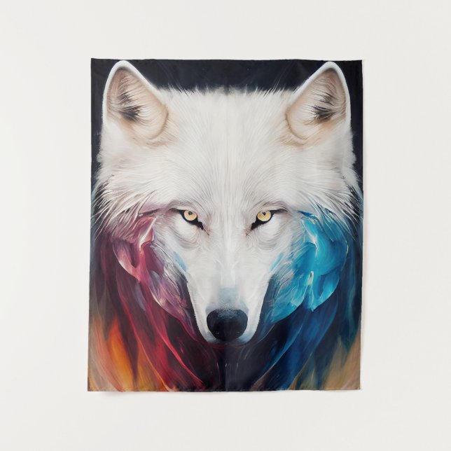 Klassische Spielkarten Wandteppich (Vorderseite)