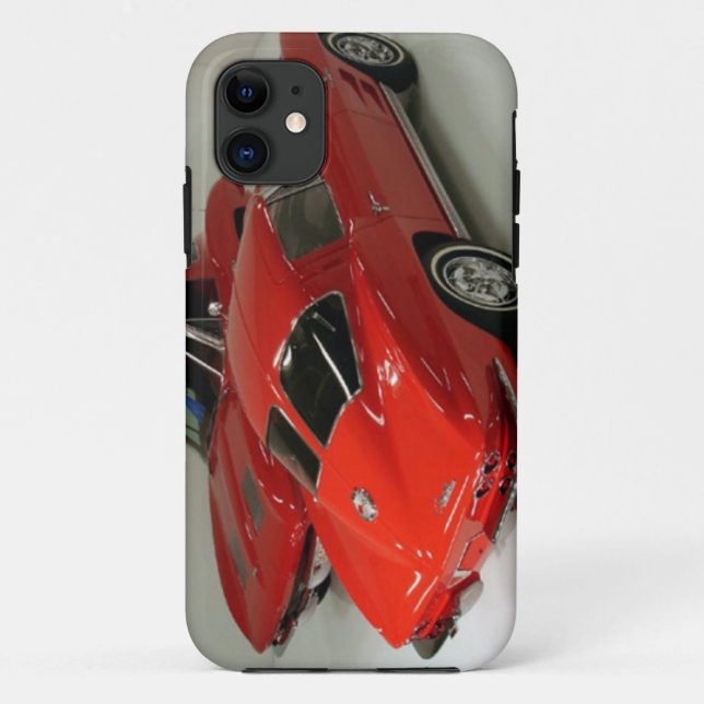 Klassische Split Window Red Corvette Case-Mate iPhone Hülle (Rückseite)