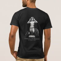 Klassische Statuen-Fußball-Feierkunst