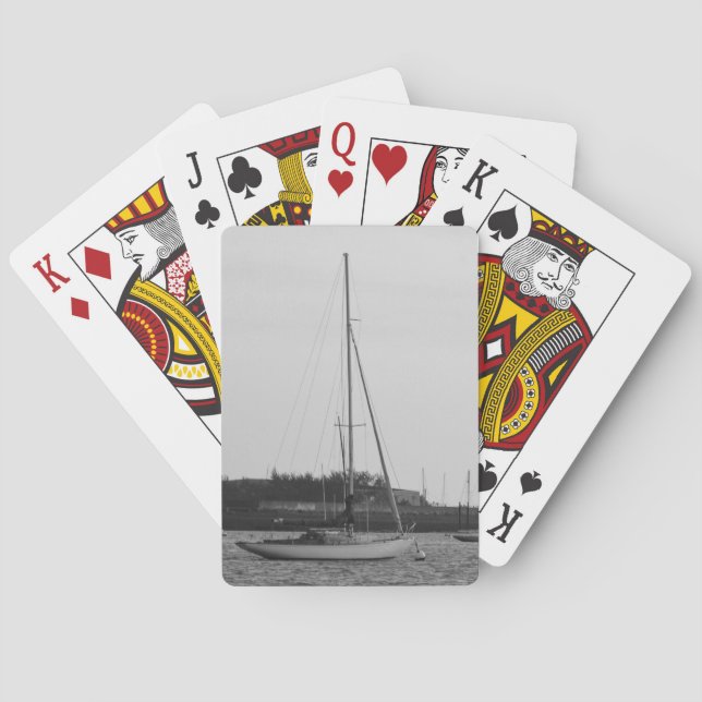 Klassische Steckdose Spielkarten (Rückseite)