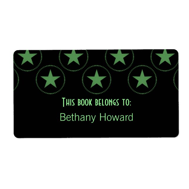 Klassische Sterne-Buchzeichen (Vorne)