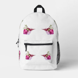 Klassische Stile Florals Bedruckter Rucksack