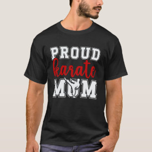 Klassische stolze Karate-Mutter Karate-Mama T-Shirt