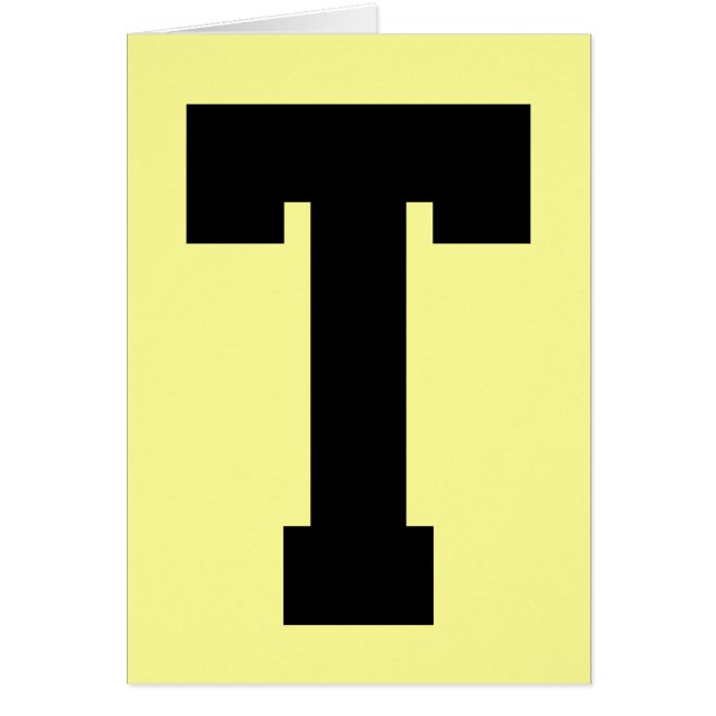 Klassische "T " (Vorne)