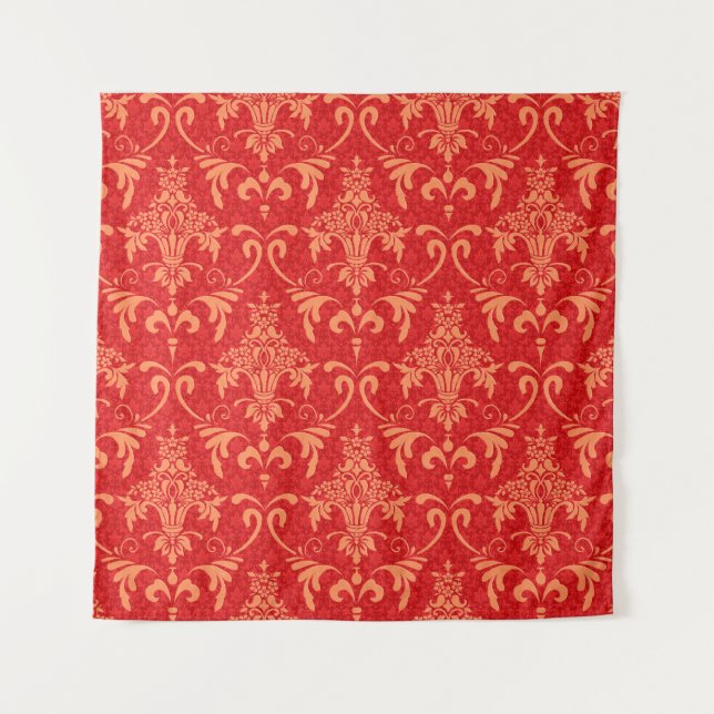 klassische Tapete mit Viktorianischen Ornamenten,  Wandteppich (Vorderseite)