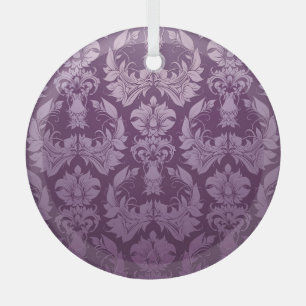 Klassische Tapete: Nahtloses Vintage-Design Ornament Aus Glas