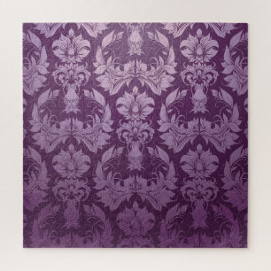 Klassische Tapete: Nahtloses Vintage-Design Puzzle