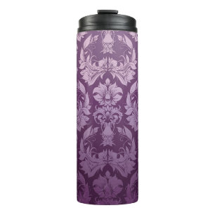 Klassische Tapete: Nahtloses Vintage-Design Thermosbecher