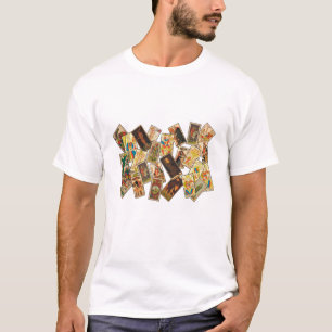 Klassische Tarot-Karte Männer T-Shirt