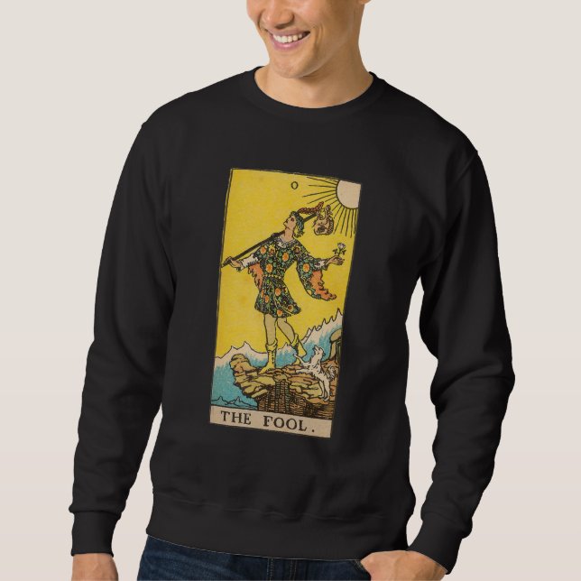 Klassische Tarot-Karte Sweatshirt (Vorderseite)