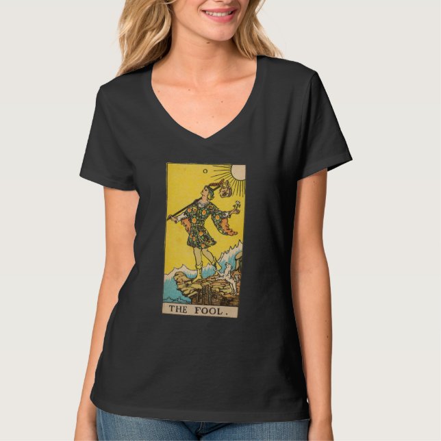 Klassische Tarot-Karte T-Shirt (Vorderseite)