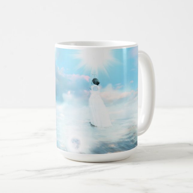 Klassische Tasse (VorderseiteRechts)