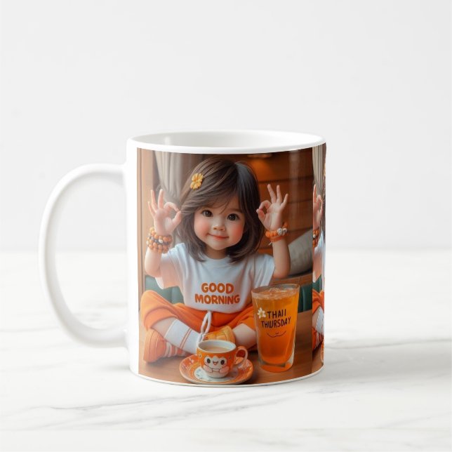 Klassische Tasse, 11 oz Kaffeetasse (Links)