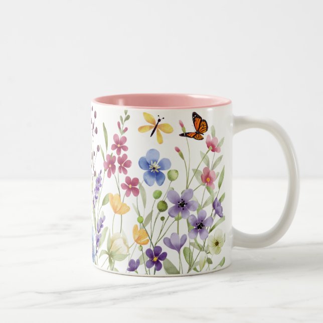 Klassische Tasse, 11 oz Wild-Themed Tasse Wrap Des (Rechts)