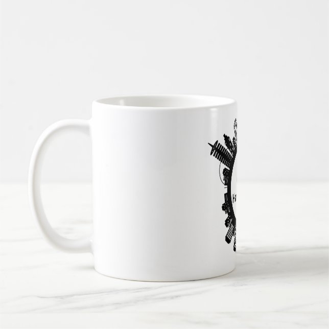 Klassische Tasse, 325 ml Kaffeetasse (Links)