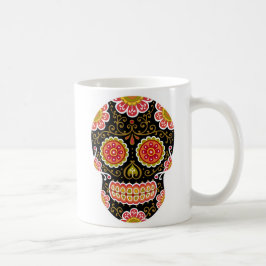 Klassische Tasse aus schwarzem Zucker