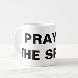 Klassische Tasse "Bete im Geist"