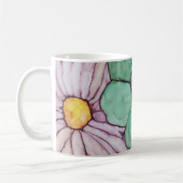 Klassische Tasse "Blume Tinte 2"