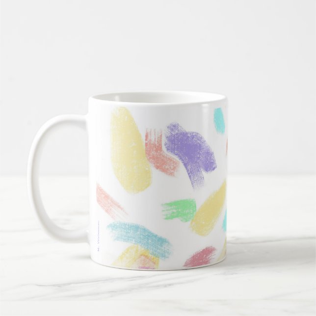Klassische Tasse "CONFETTI", 11 oz (Links)