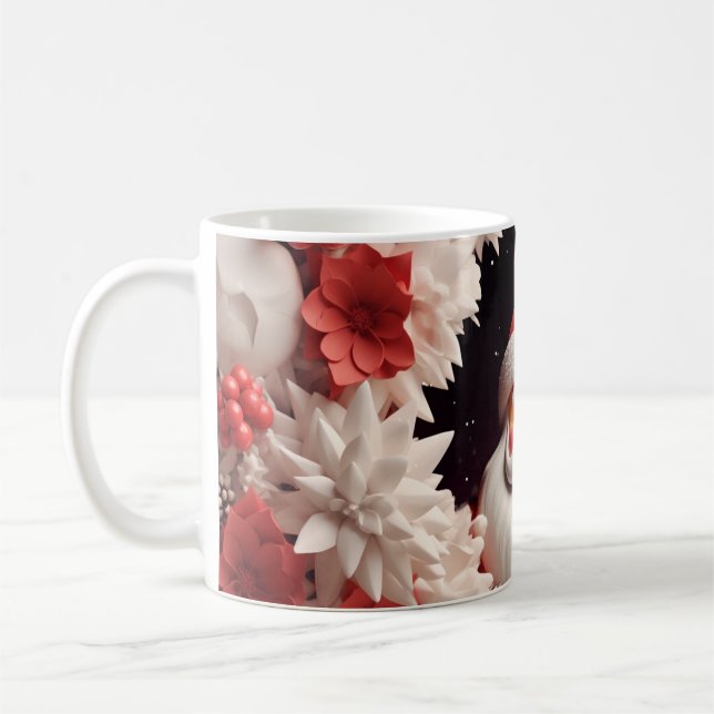 Klassische Tasse des Weihnachtsmanns (Links)