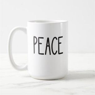 Klassische Tasse: FRIEDEN Kaffeetasse
