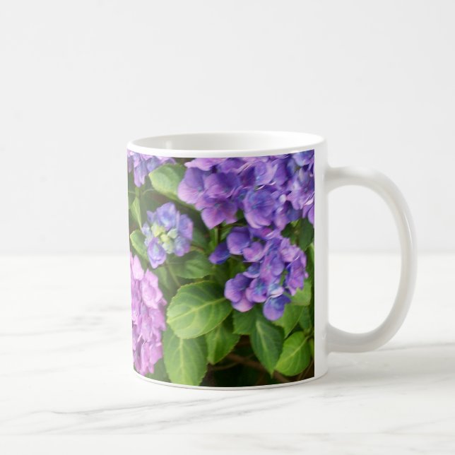 Klassische Tasse "Hydrangea" (Rechts)