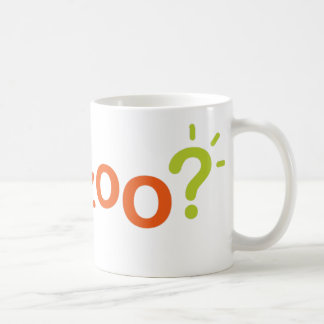 Klassische Tasse - Kwanzoo Logo auf Weiß