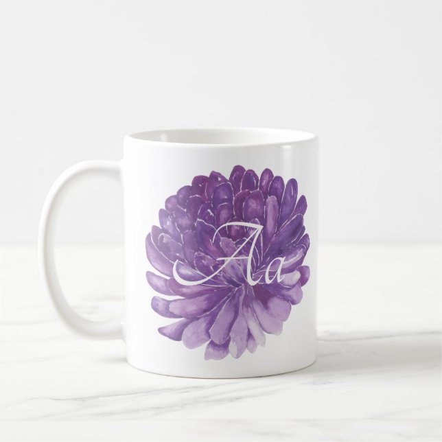 Klassische Tasse "Lavender Blume" (Links)