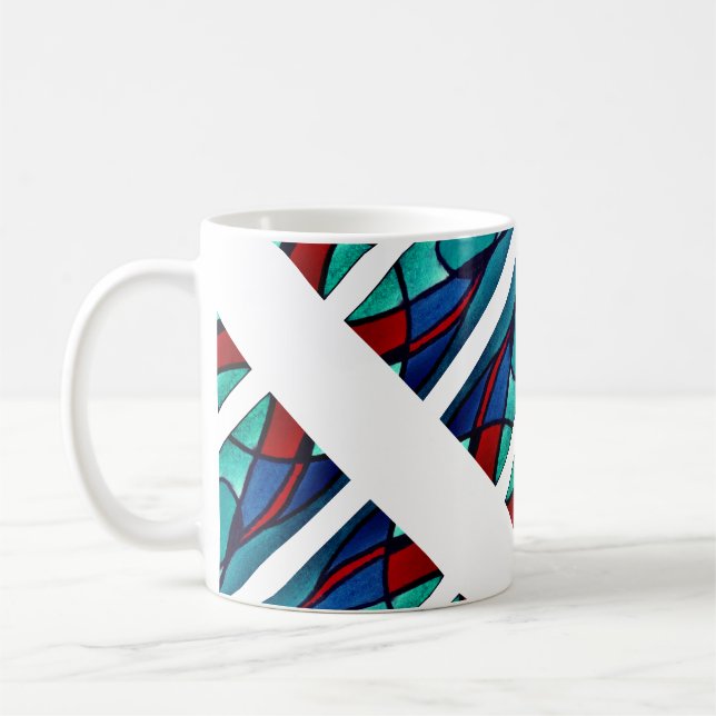 Klassische Tasse "Liebe ist kompliziert" (Links)