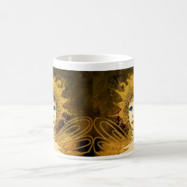 Klassische Tasse mit goldener Kunst Déco Art-Fee