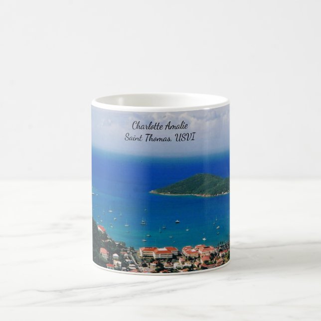Klassische Tasse mit Karibik (Mittel)
