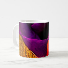 Klassische Tasse mit lila Blume
